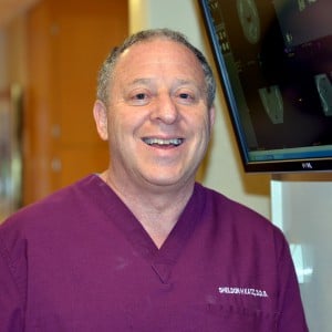 Dr. Sheldon Katz in the office
